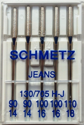 Schmetz Domestic Needles - Jean/Denim (Assorted) - Schmetz - Brother  Machines