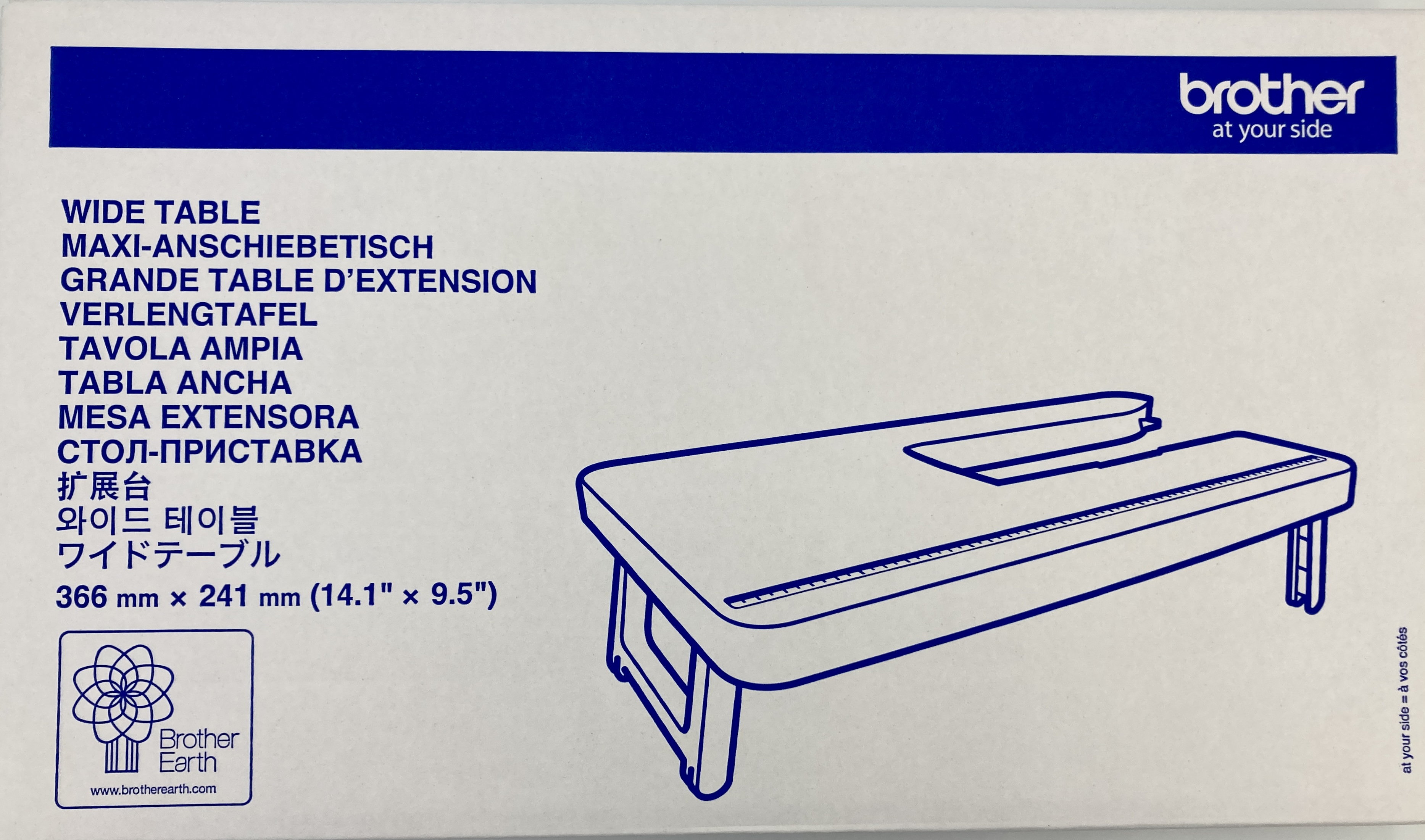 Brother Sewing Machine Extension Table. For LX series. WT9.
