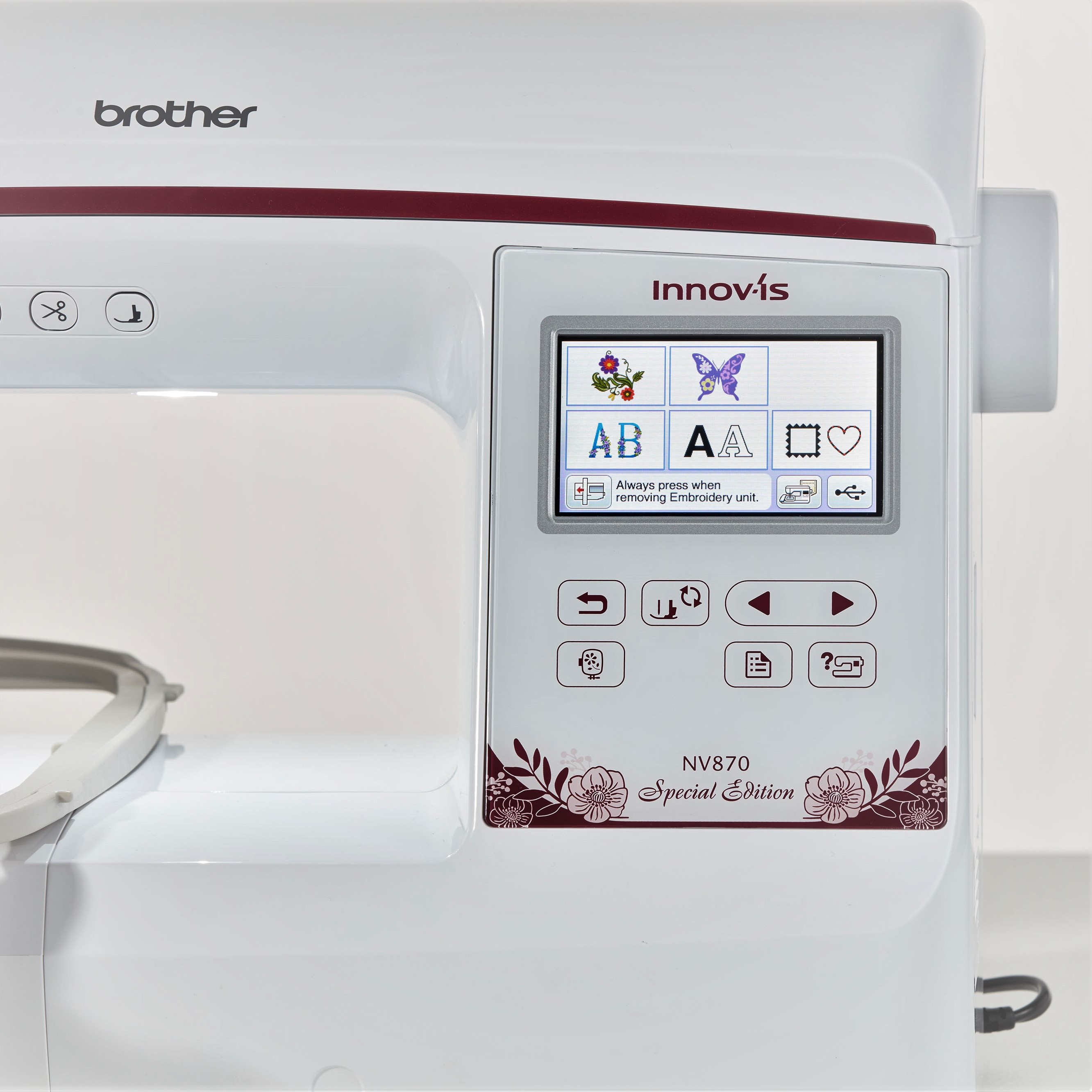 Innov-is NV870SE - Embroidery Only - Brother - Brother Machines