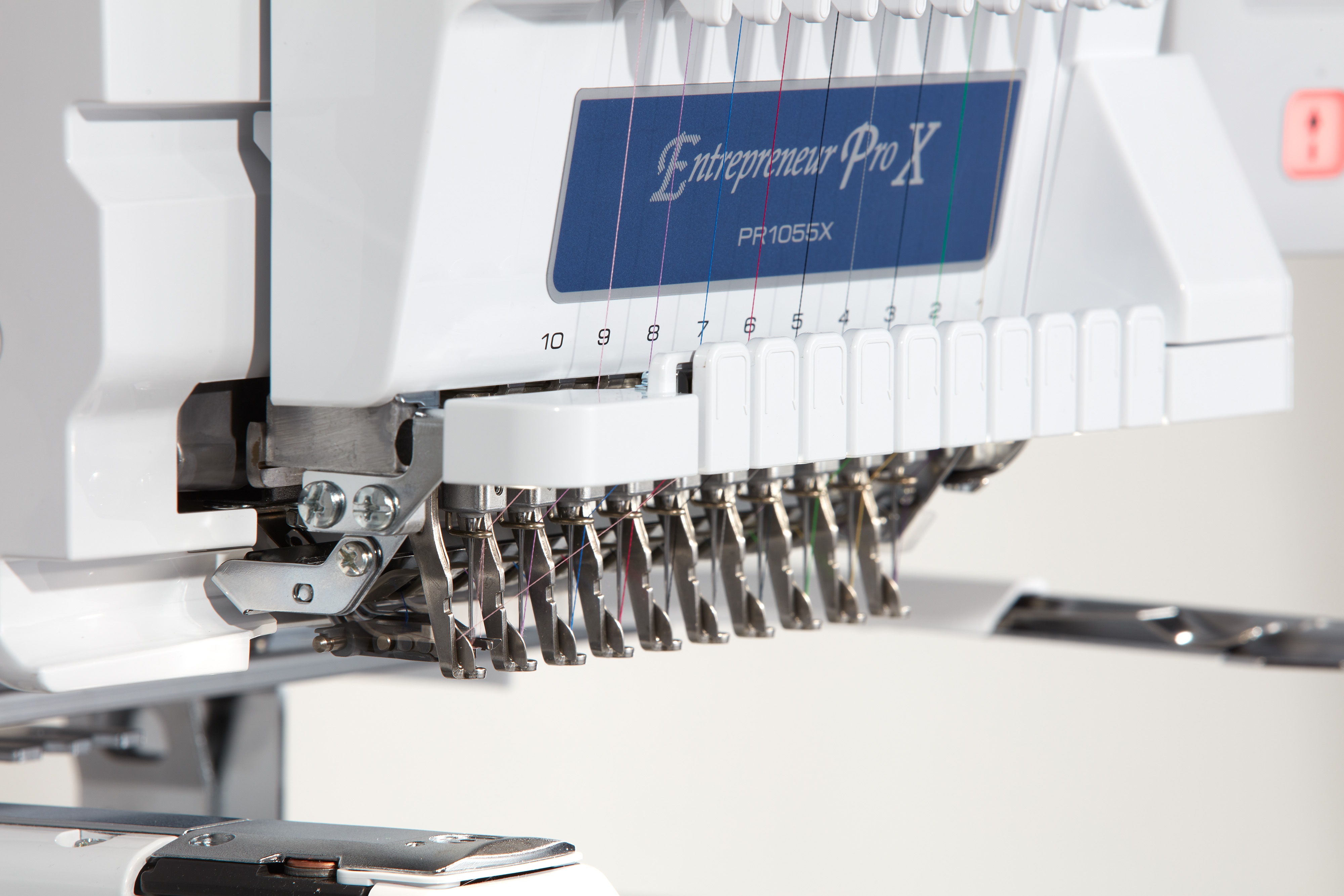PR1055X 10-Needle Embroidery Machine